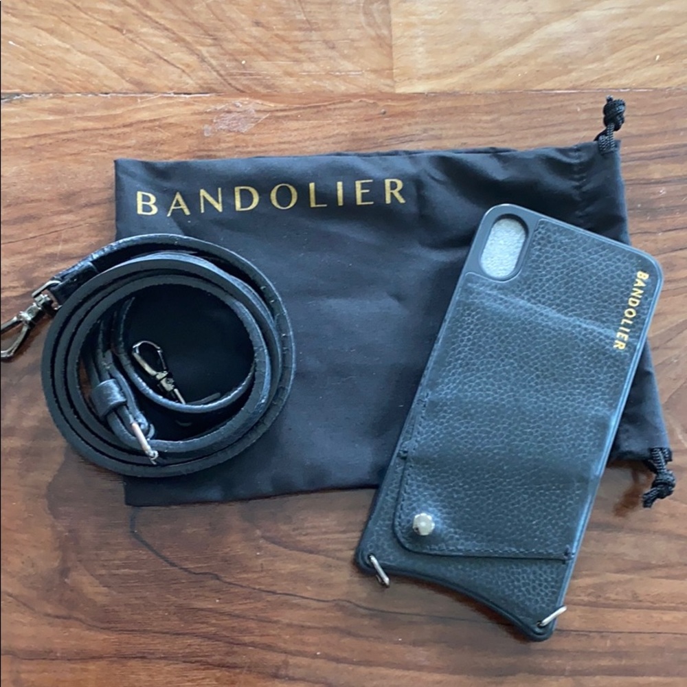 Bandolier iPhone XS Max case and strap